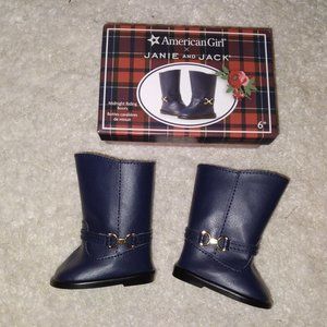 American Girl Janie And Jack Midnight Riding Boots for 18" Dolls